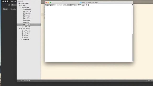 django project setup смотреть онлайн