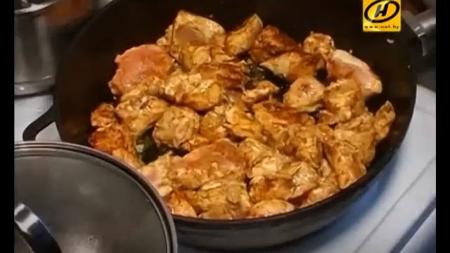 Аппетитное куриное карри, легкое блюдо для Вашей диеты смотреть онлайн