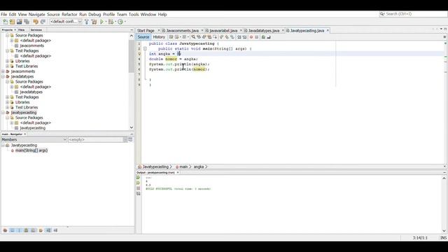 Part 4 Belajar Java - Permograman Bahasa Java - Java Type Casting смотреть онлайн