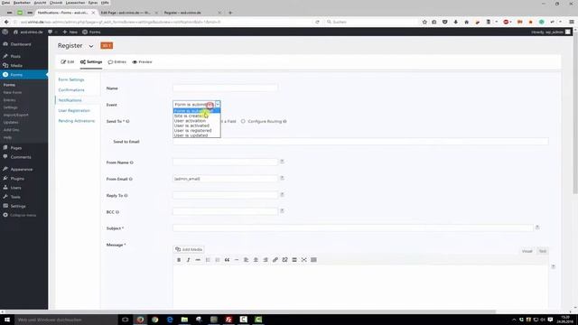 gravityforms user registration - sending password смотреть онлайн