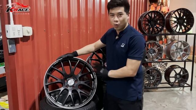 Review ล้อแท้ญี่ปุ่น Rays Homura By K Race Carage