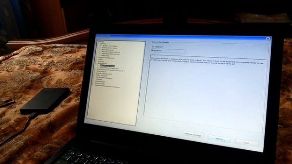 Dell Inspiron 5570 загрузка с USB, настройка Bios