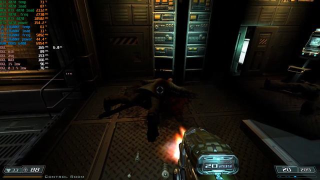 Doom 3 BFG edition i5 13600kf RTX 4070 1440p x16 antialiasing смотреть онлайн