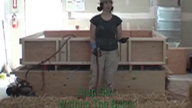 Prefabricated Straw Bale Wall Panels смотреть онлайн
