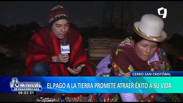 ¡Gracias Pachamama! Ritual de pago a la tierra en el cerro San Cristóbal (1/2) смотреть онлайн
