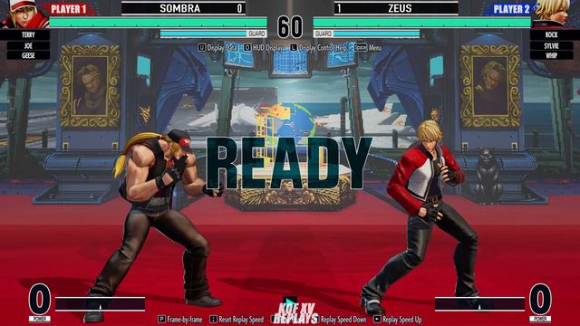 KOF XV 🔥 Sombra (Terry/Joe/Geese) vs Zeus (Rock/Sylvie/Whip) смотреть онлайн
