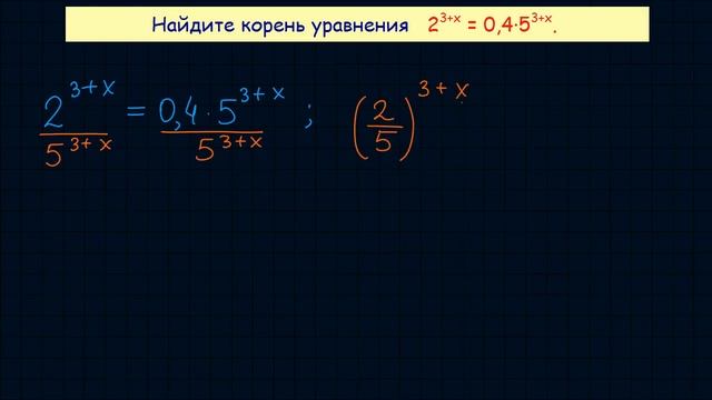 Задание 5 ЕГЭ по математике. Урок 42 смотреть онлайн