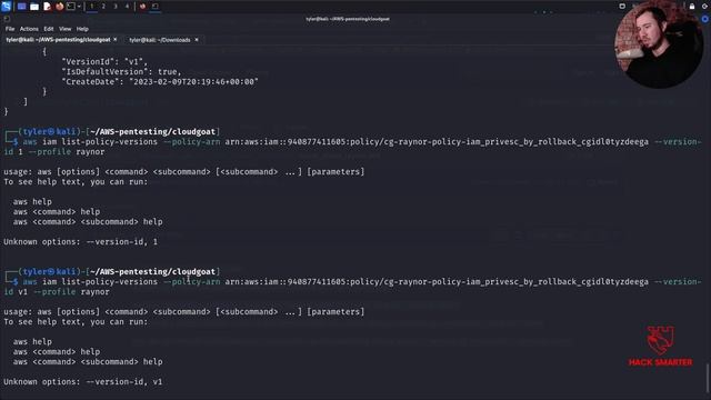 Privilege Escalation via Policy Rollback! -- (iam_privesc_by_rollback) смотреть онлайн