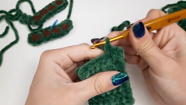 Формируем основу для ТАНКА. Вязание крючком. амигуруми