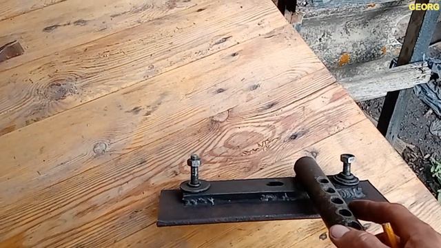 Как укрепить переходник косилки к тяжёлому мотоблоку Forte SH-101/heavy motoblock Forte SH-101 смотреть онлайн