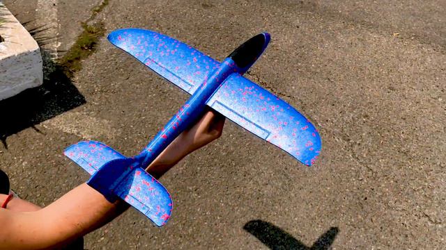 Планер Самолет запускаем в настоящем аэропорту Метательный самолет Хит Лета 2018-2019