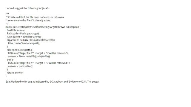 Create a directory if it does not exist and then create the files in that direct... (9 answers) смотреть онлайн