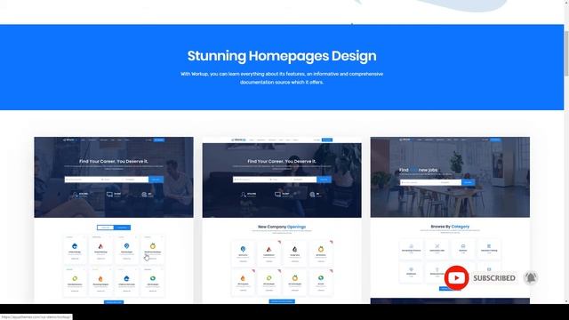 Workup Job Board WordPress Theme WordPress смотреть онлайн