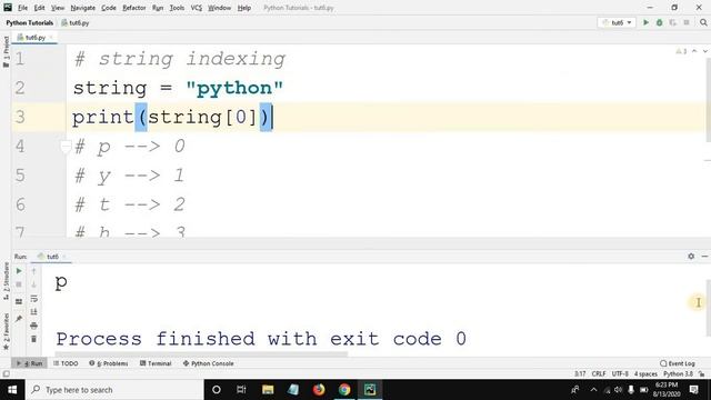 String Indexing and String Slicing in Python #5 | Python Tutorials for Absolute Beginners смотреть онлайн