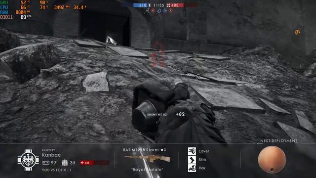 Battlefield 1 - Xeon E3 1270V2 ,  16GB Ram , GTX 750 Ti 2GB DDR5 , Low Setting , 768p