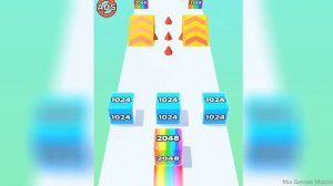 Jelly Run 2048 Infinity Mode Max Level Gameplay