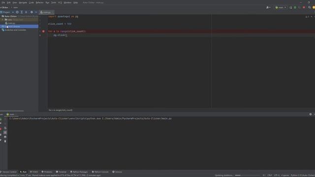 Auto Clicker Bot In Python смотреть онлайн
