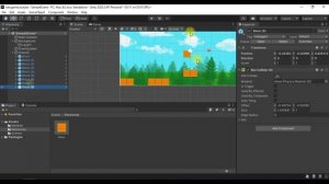 Создание 2D платформера на Unity [ фон, спрайты, движение] Ч-3