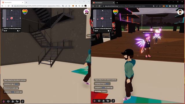 Decentraland! КАК ЛЕТАТЬ?! ПОЧЕМУ ДРУГИЕ АВАТАРЫ ЛЕТАЮТ?!