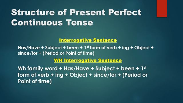 Present Perfect Continuous Tense | Present Tenses Lecture Series | Present Perfect Progressive Tens смотреть онлайн