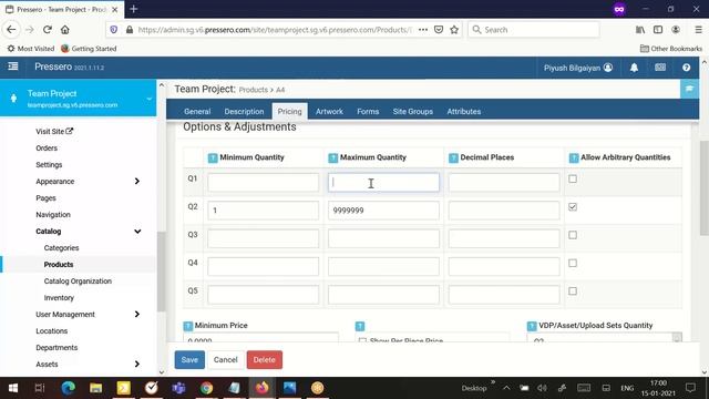 Products Pricing Tab смотреть онлайн