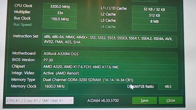 Asrock A320M-DGS тестовый запуск