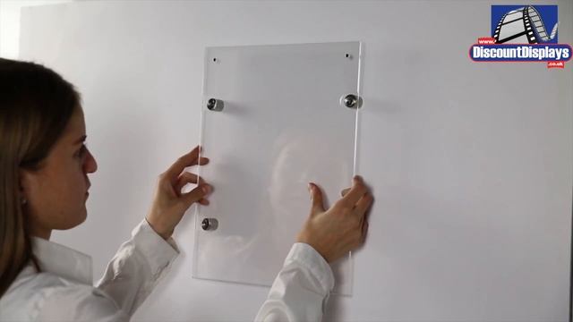 How to Wall Mount Acrylic Poster Holder | Discount Displays смотреть онлайн