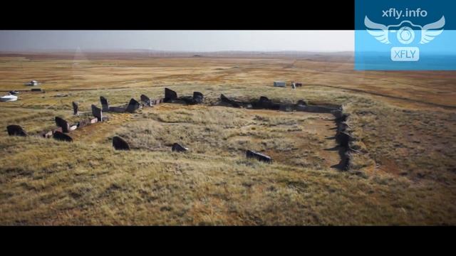 Салбыкский Курган с воздуха Хакасия. XFLY Аэросьемка смотреть онлайн