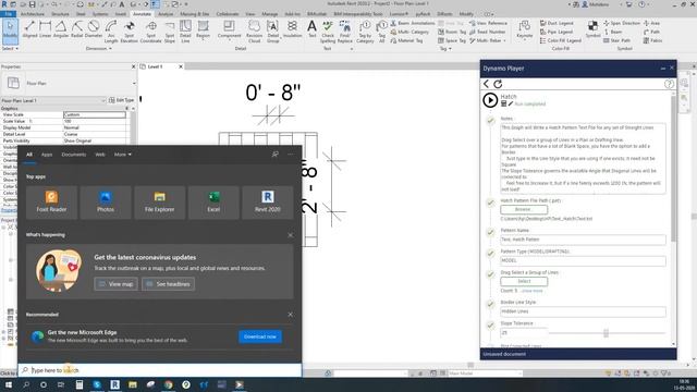 Create custom Hatch with own Pattern(.pat file) Design in Revit & Autocad by Dynamo смотреть онлайн