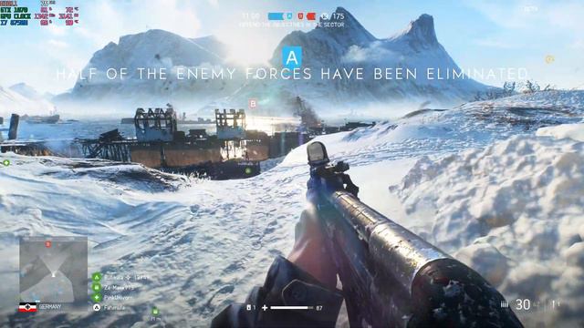 BattleField V Beta GTX 1070 Max-Q Game Play (MSI GS65) смотреть онлайн