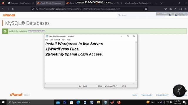 Install wordpress in liveserver using CPanel смотреть онлайн