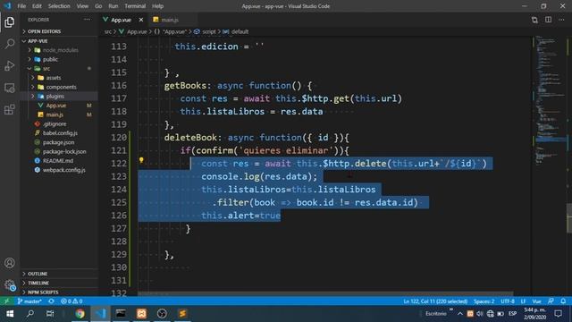 Vue Js Vuetify Laravel Eliminar Datos смотреть онлайн
