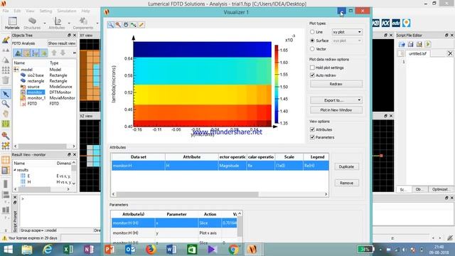 FDTD Episode-3 Simple Design Of Waveguide & Substrate Using Lumerical FDTD Simulation