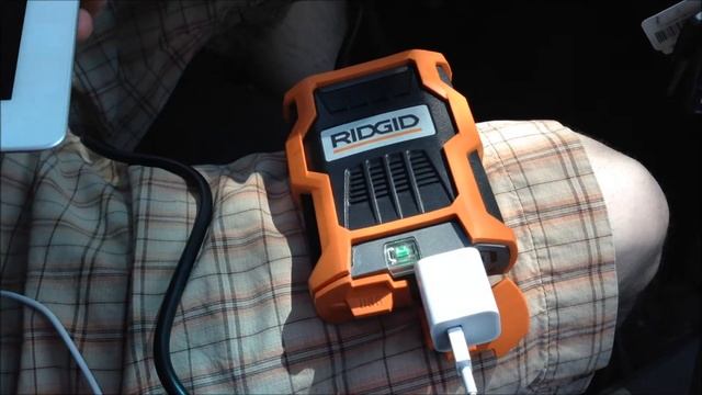 Ridgid 100 Watt Power Inverter, Don't Travel Without One!