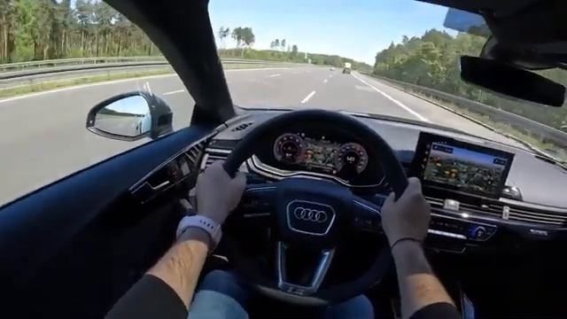 NEW Audi A5 II Sportback S Line 2 0 45 TFSI 245HP 0 100 POV Test Drive смотреть онлайн