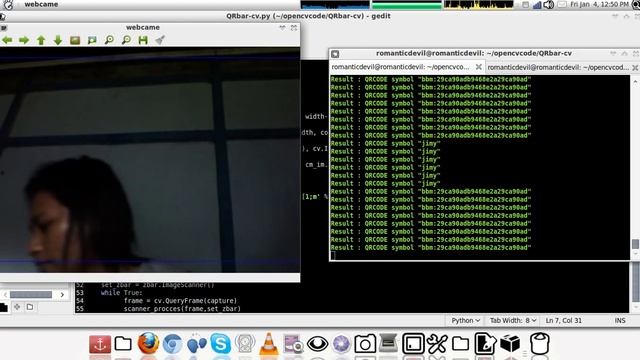 Python QRbar-cv смотреть онлайн