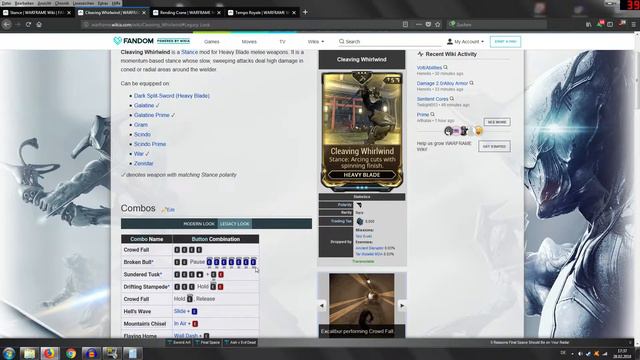 Warframe U22 Beste Haltung und Kombo für Schwere Klinge [Deutsch/German] смотреть онлайн
