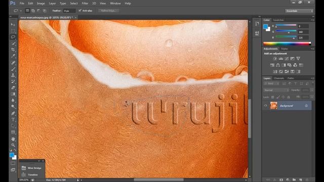 Como eliminar marcas de agua con Photoshop смотреть онлайн