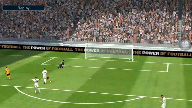 Good vollyball kick from Santi Mina || Pes mobile 2019 смотреть онлайн
