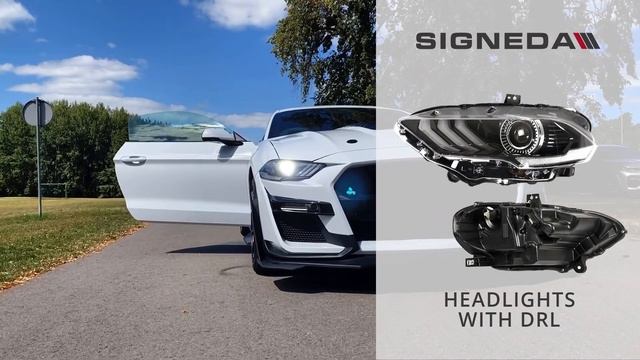 Ford Mustang 2018 Exterior styling & Upgrading to GT500 смотреть онлайн