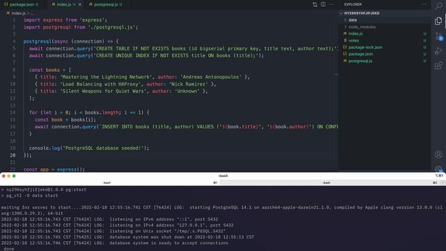 How to Use PostgreSQL with Node.js смотреть онлайн