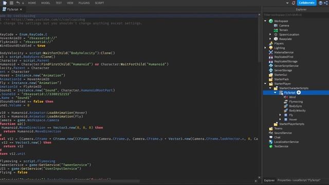 How to Make FLY SCRIPT? | Roblox Studio Tutorial смотреть онлайн