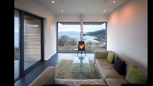 Одноэтажный загородный дом. Проект, дизайн интерьера. смотреть онлайн