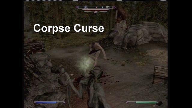Skyrim Dawnguard - Maxed out level Vampire Lord and Abilities смотреть онлайн