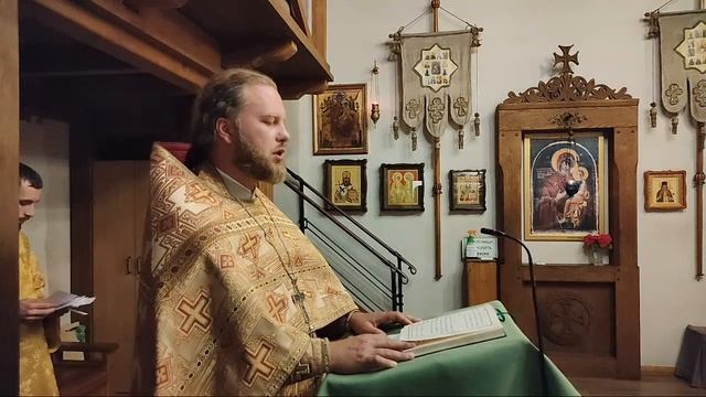 19.06.2022. Вечернее богослужение с чтением Акафиста Иисусу Сладчайшему смотреть онлайн