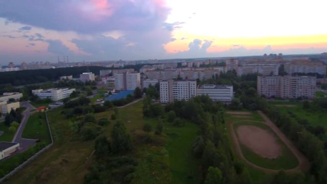Минск. ул. Тимошенко - Шаранговича - Якубовского - Одинцова. Mi drone 4K смотреть онлайн