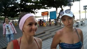 #18. Пляж Дадунхай. ЧАСТЬ 1. Китайцы. Крабы. Волны. Море закрыто? Есть ли песчаные блохи?!