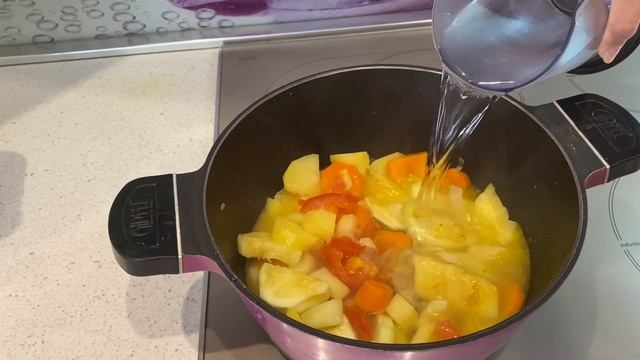 Овощной крем - суп. Очень вкусный и питательный суп! смотреть онлайн