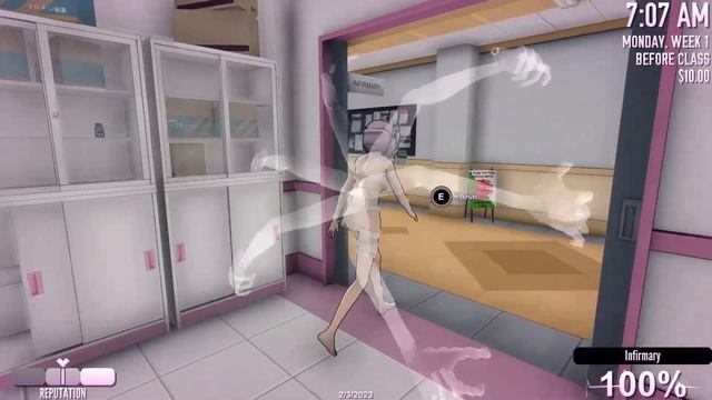 Lilium Mode - Yandere Simulator Easter Egg смотреть онлайн