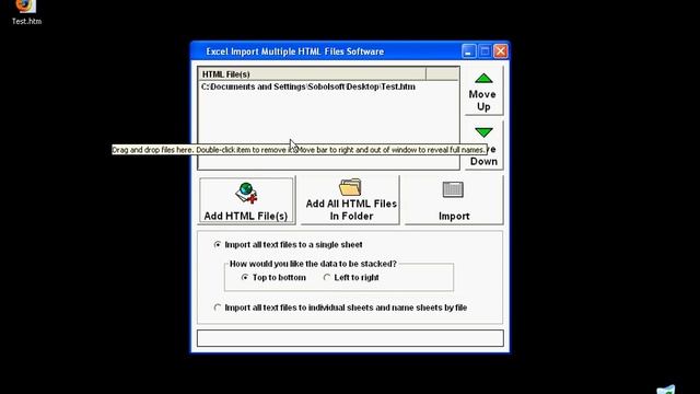 Sobolsoft com How To Use Excel Import Multiple HTML Files Software смотреть онлайн